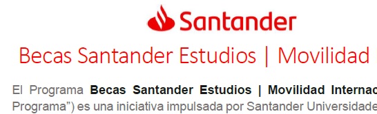 Becas Santander - Movilidad